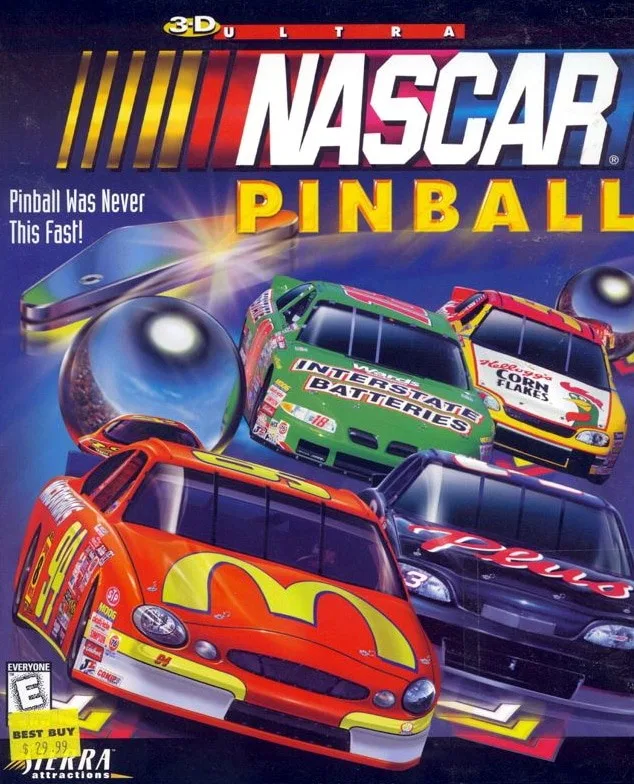 3-D Ultra NASCAR Pinball