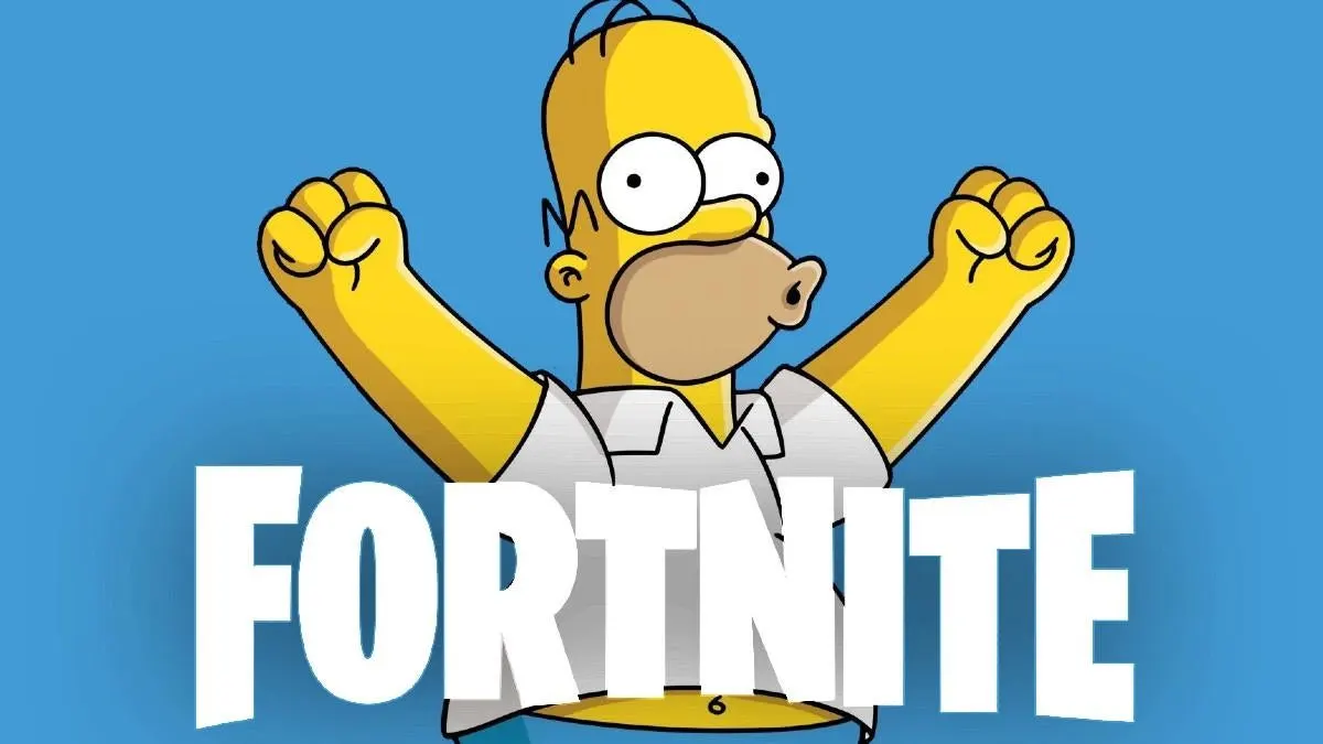 Simpsons em Fortnite: Leak revela novo mapa e skins