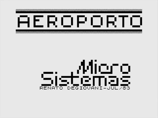 Aeroporto 83