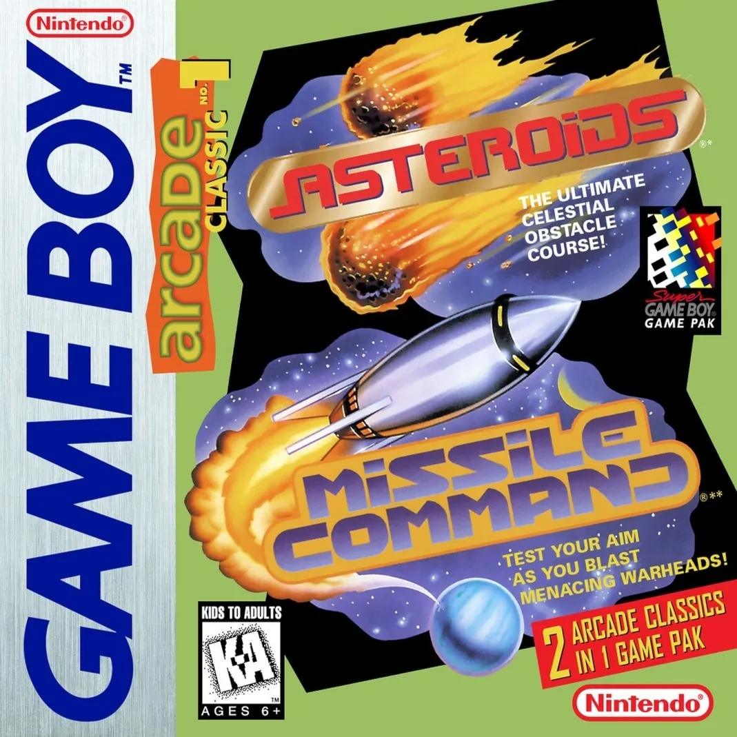 Arcade Classic 1: Asteroids / Missile Command