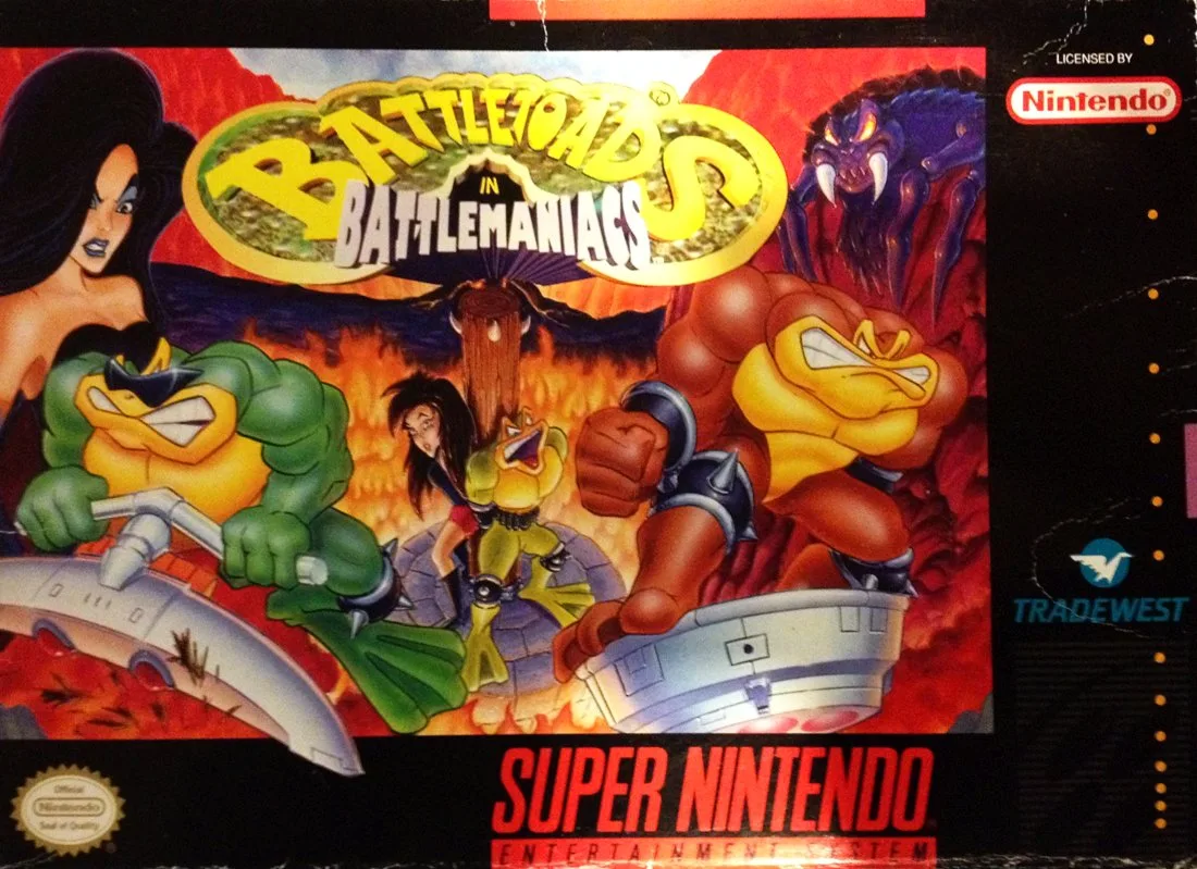 Battletoads in Battlemaniacs
