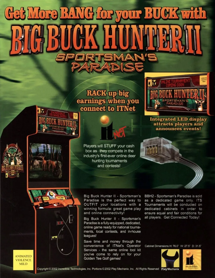 Big Buck Hunter II: Sportsman's Paradise