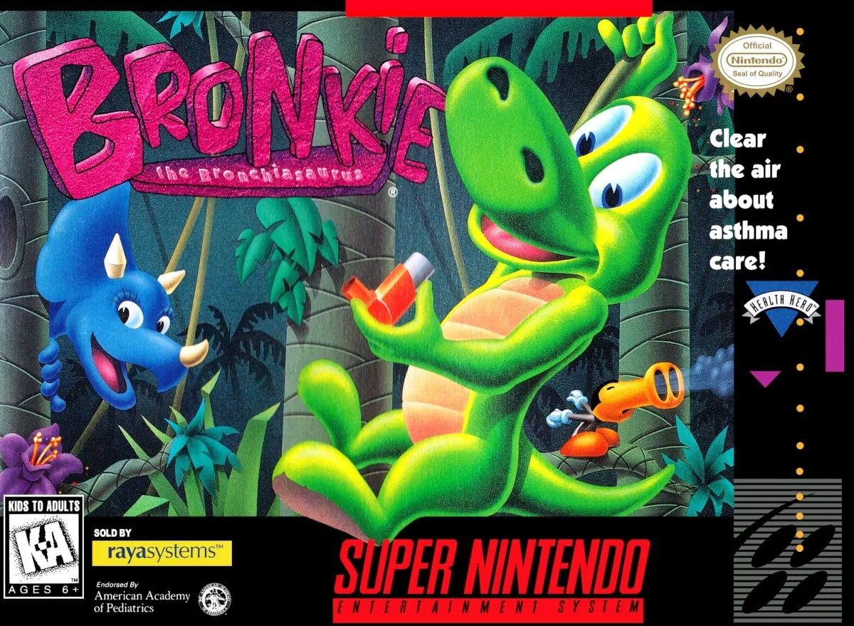 Bronkie The Bronchiasaurus