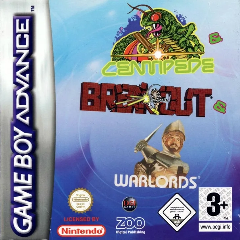 Centipede / Breakout / Warlords