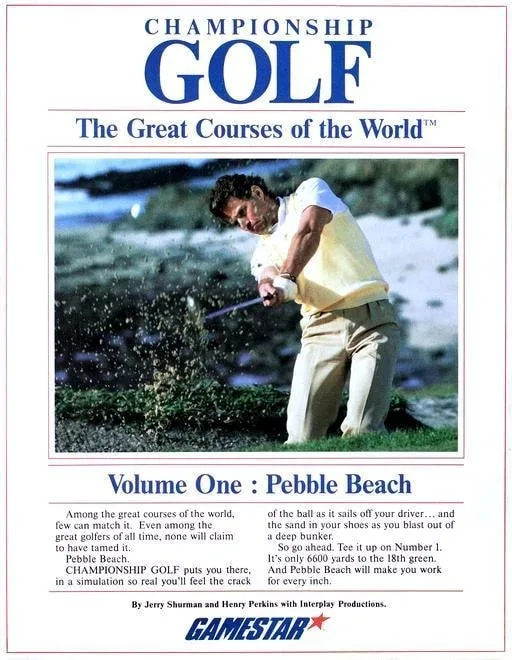 Championship Golf: The Great Courses of the World - Volume One: Pebble Beach