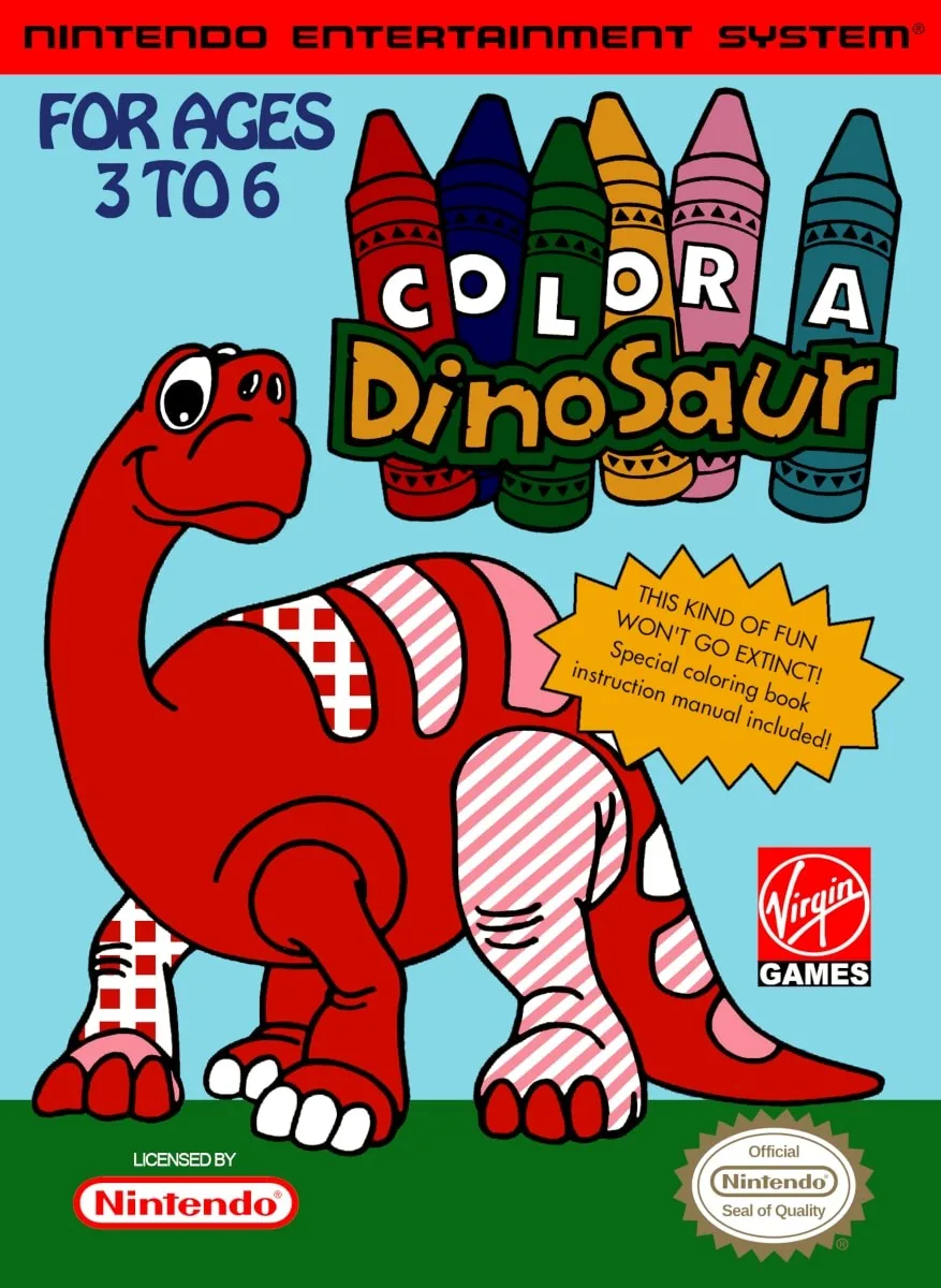 Color a Dinosaur
