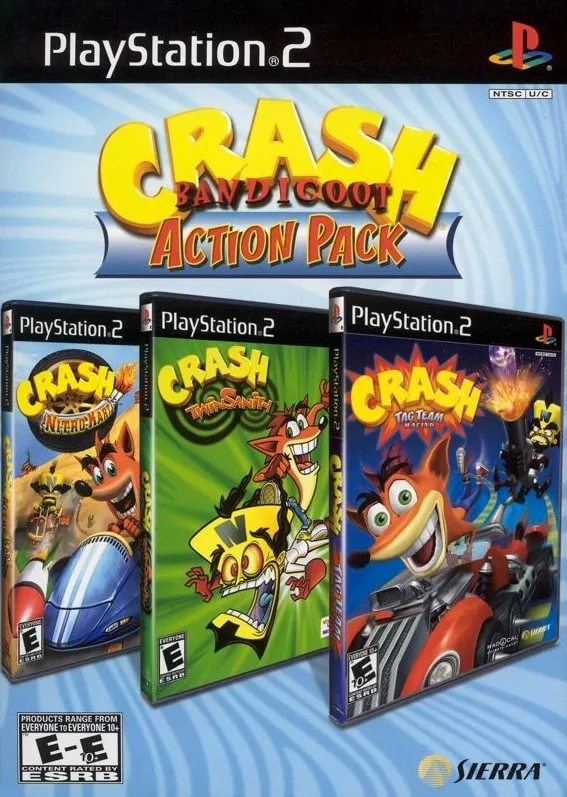Crash Bandicoot Action Pack