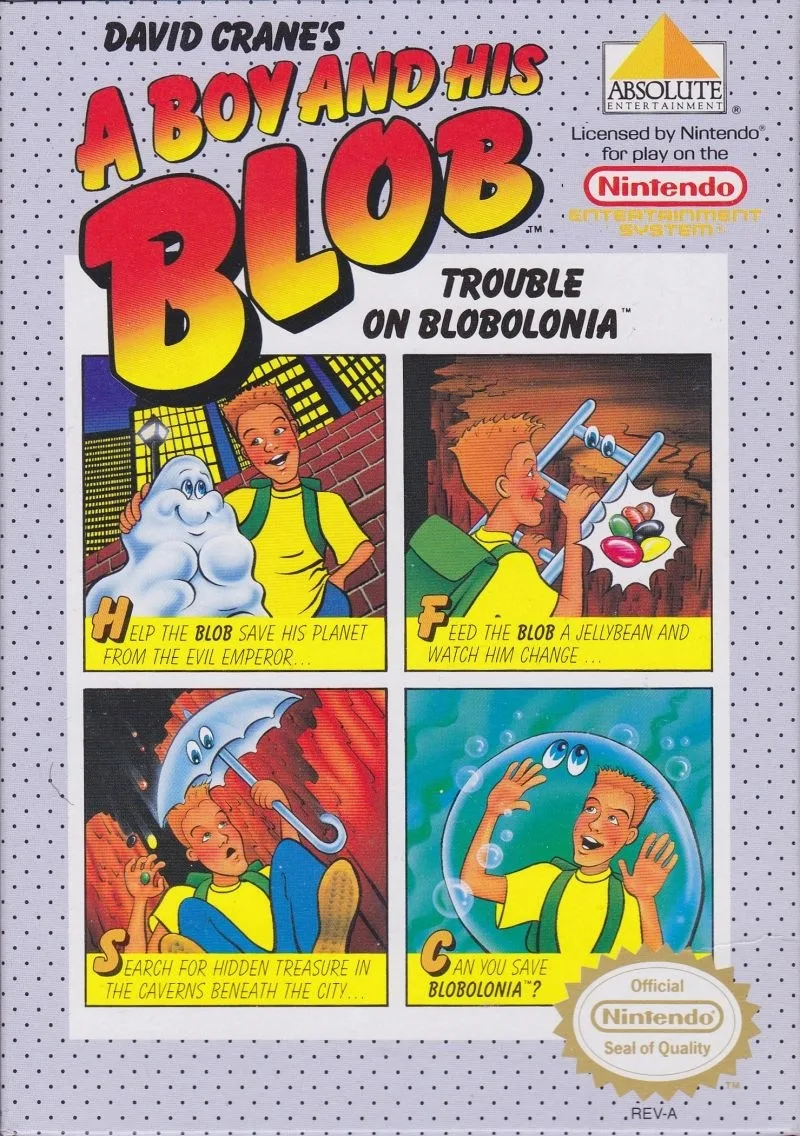 David Crane's A Boy and His Blob: Trouble on Blobolonia