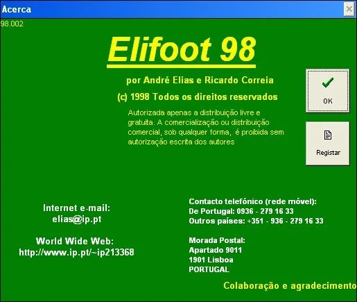 Elifoot 98