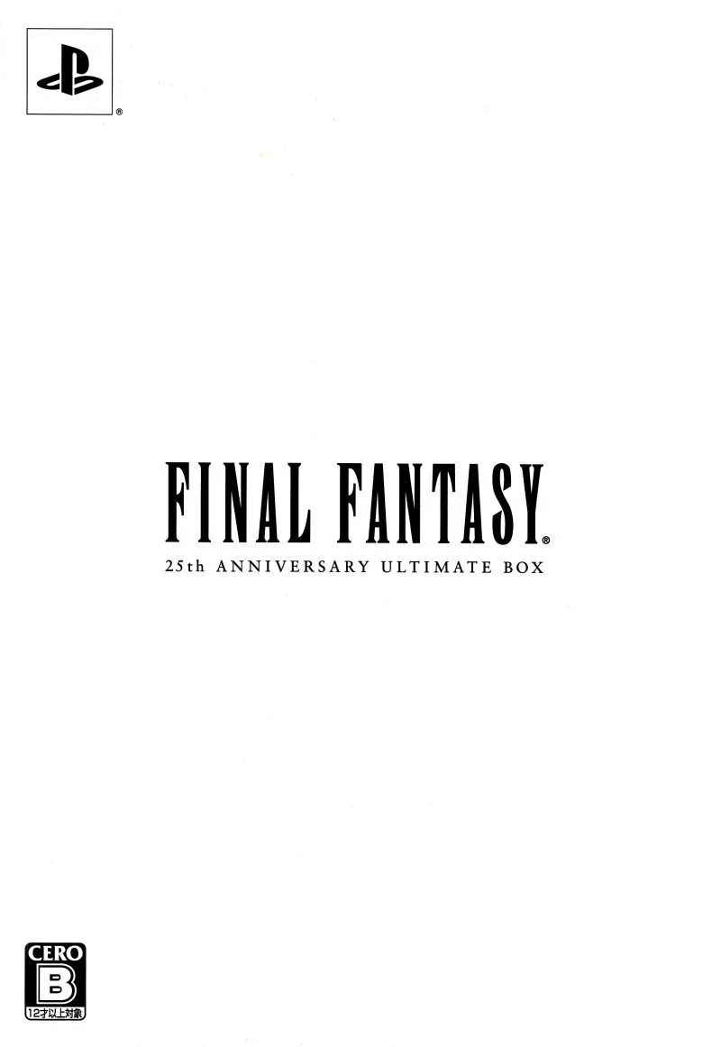 Final Fantasy: 25th Anniversary Ultimate Box