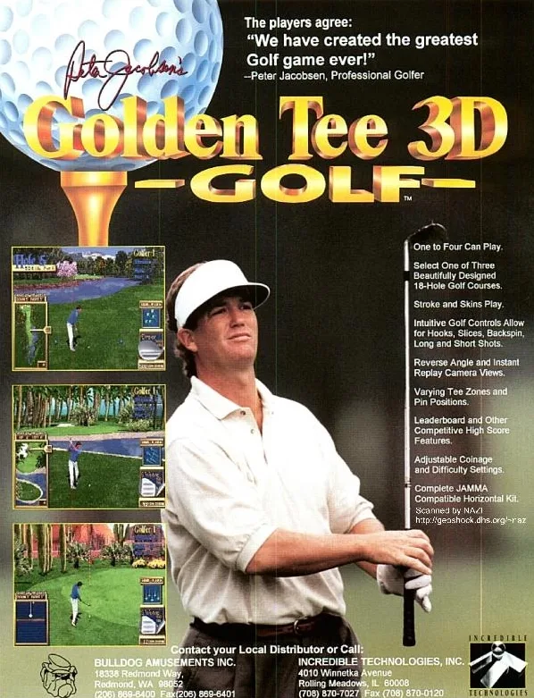 Golden Tee 3D Golf