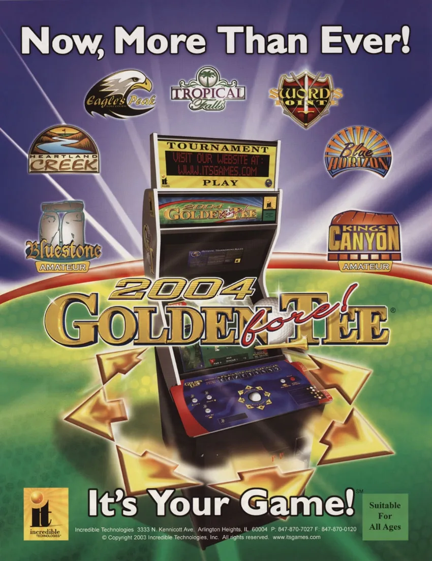 Golden Tee Fore! 2004