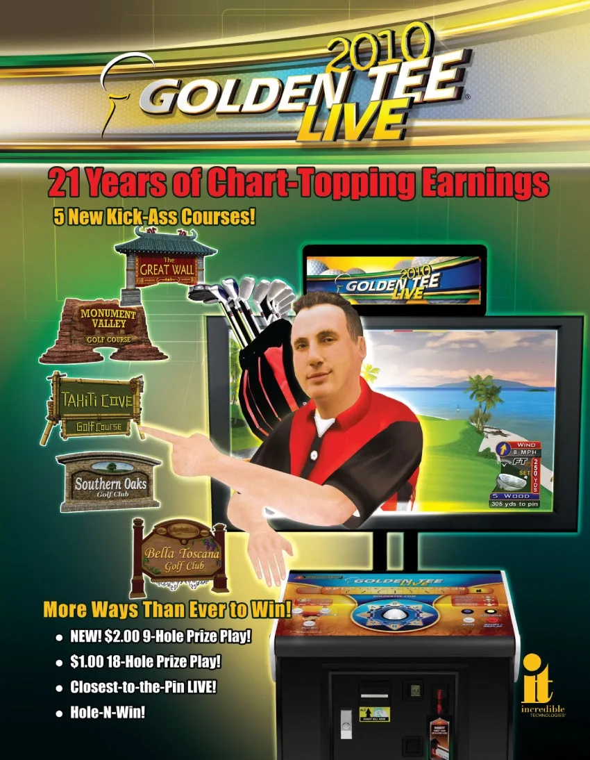 Golden Tee Live 2010