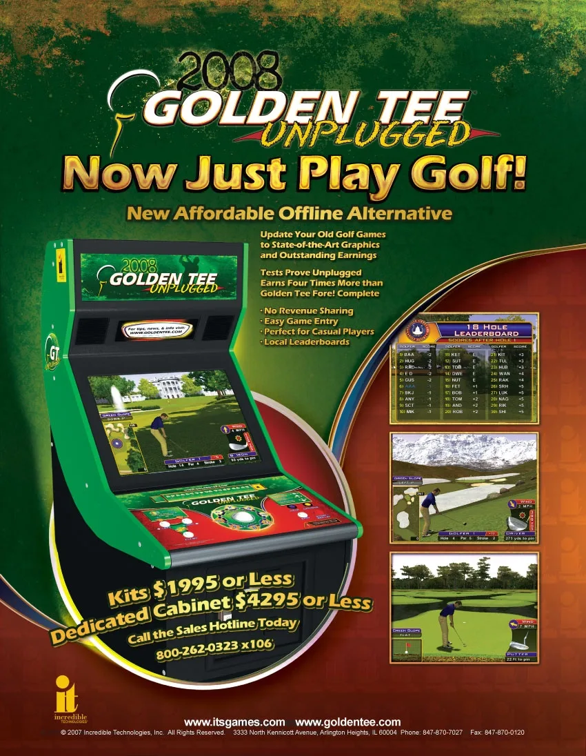 Golden Tee Unplugged 2008