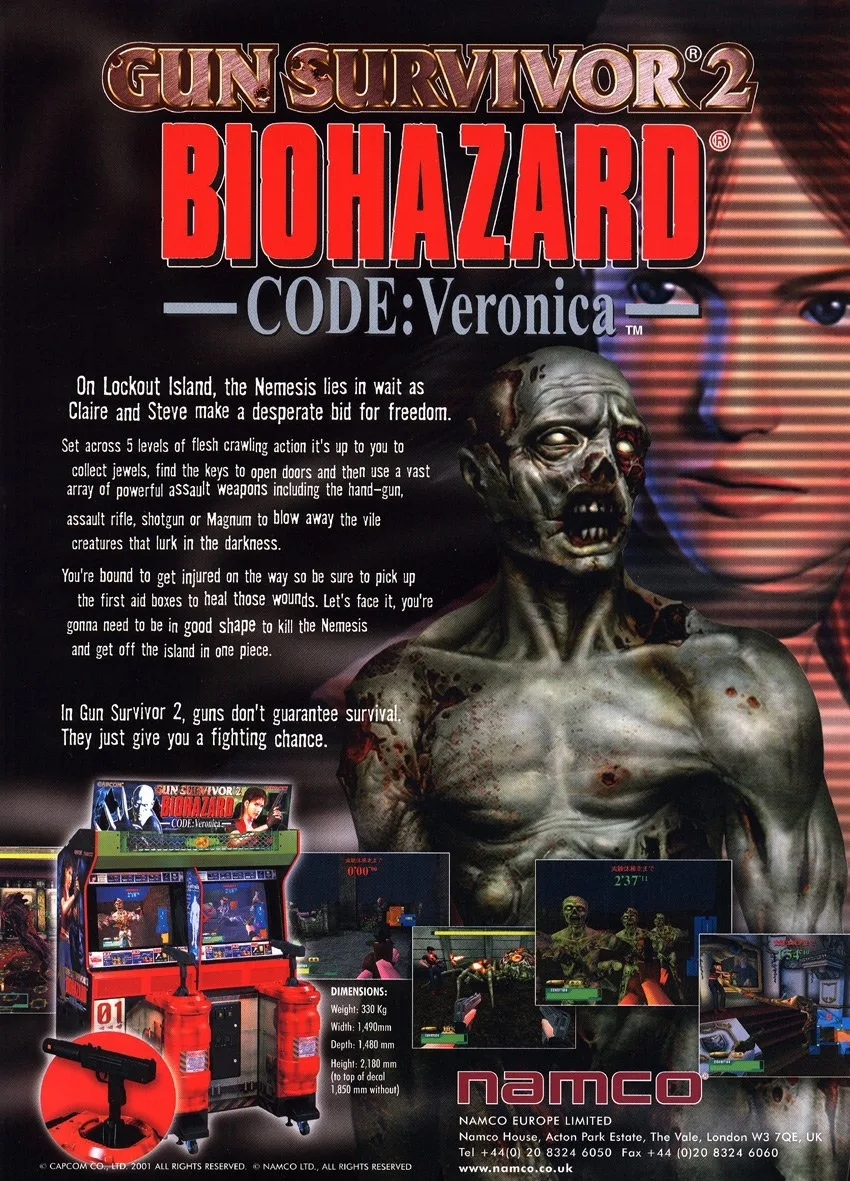 Gun Survivor 2: Biohazard CODE:Veronica