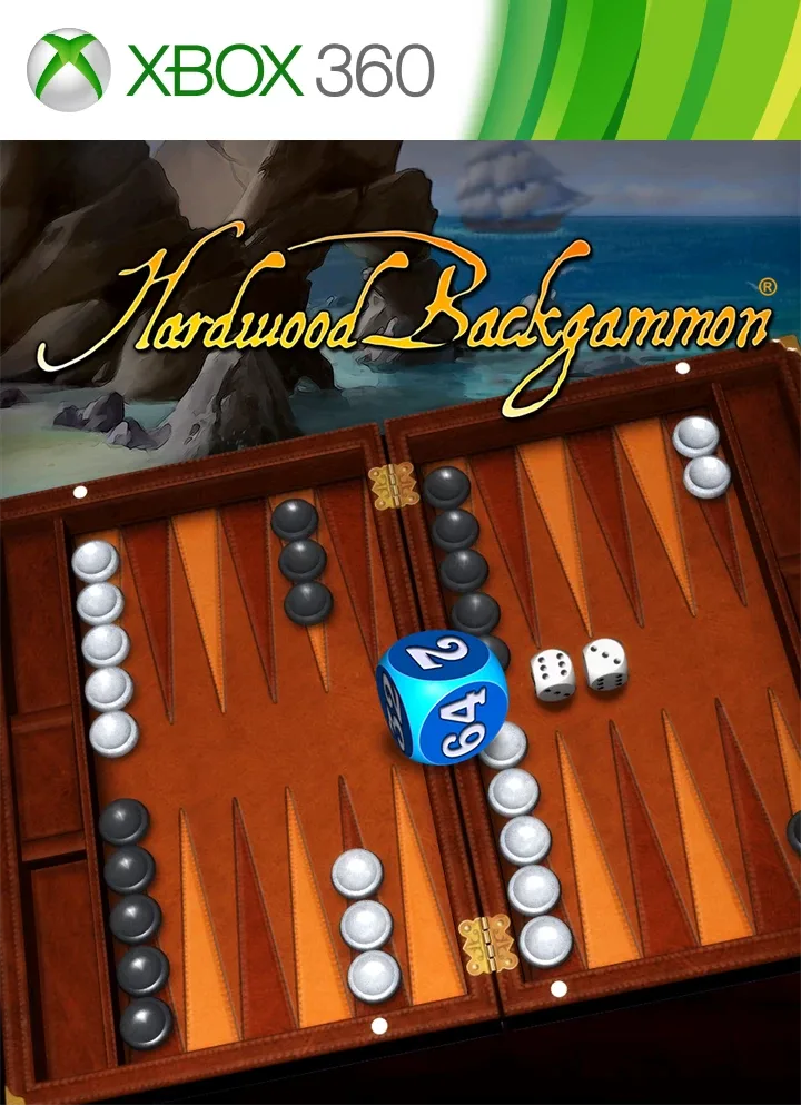 Hardwood Backgammon