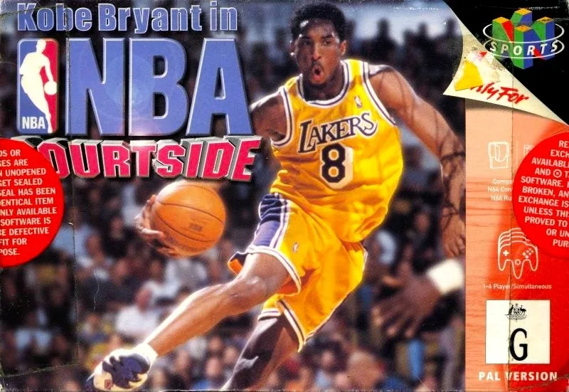 Kobe Bryant in NBA Courtside
