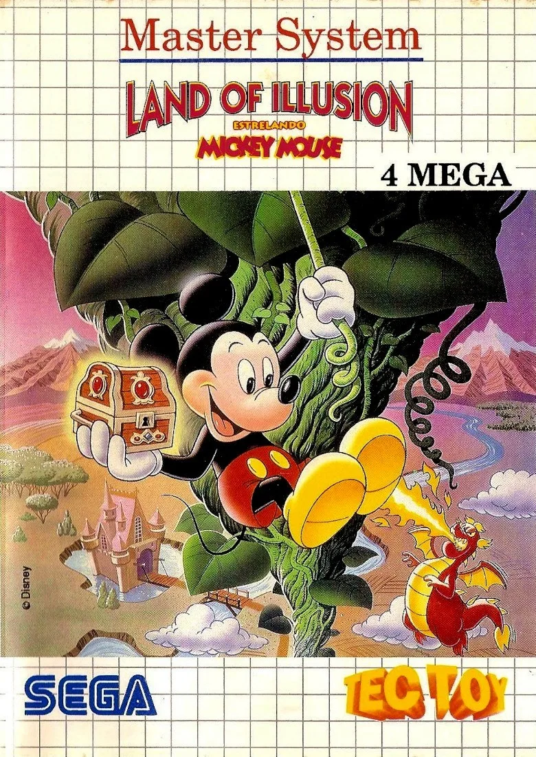 Land of Illusion estrelando Mickey Mouse