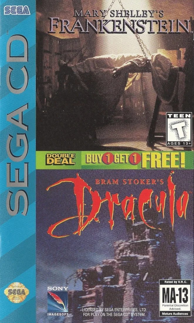 Mary Shelley's Frankenstein / Bram Stoker's Dracula