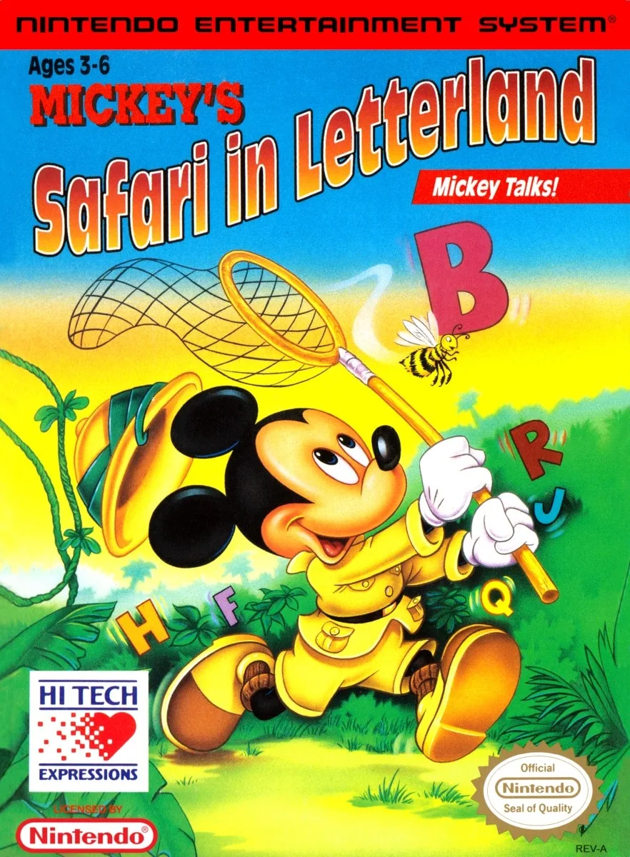 Mickey's Safari In Letterland
