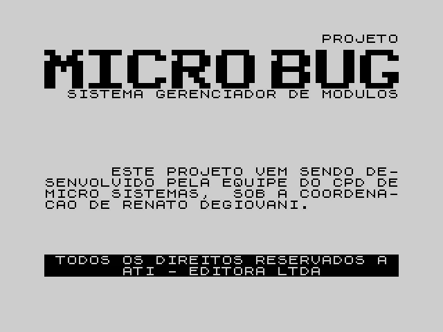 MICRO BUG