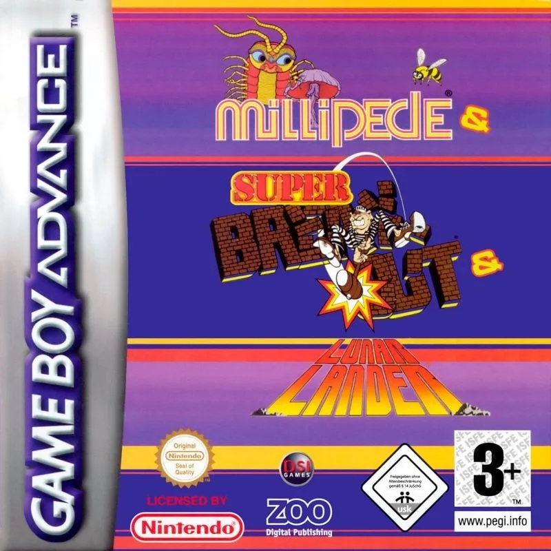 Millipede / Super Breakout / Lunar Lander