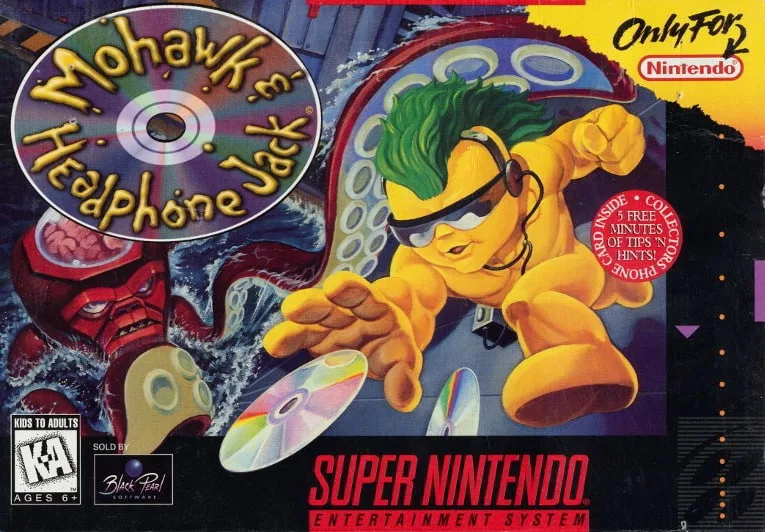 Mo Hawk & Headphone Jack