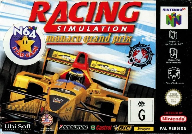 Monaco Grand Prix Racing Simulation 2