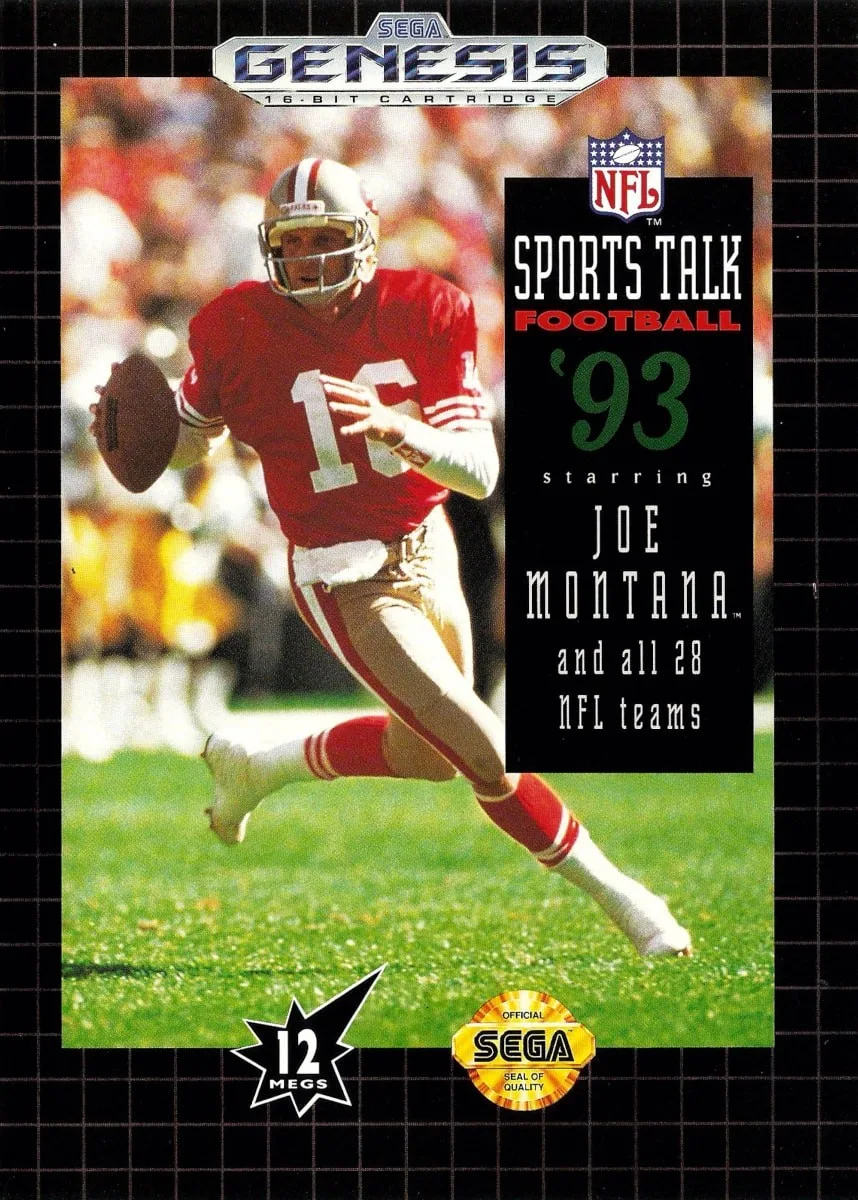 NFL Sports Talk Football '93 Starring Joe Montana