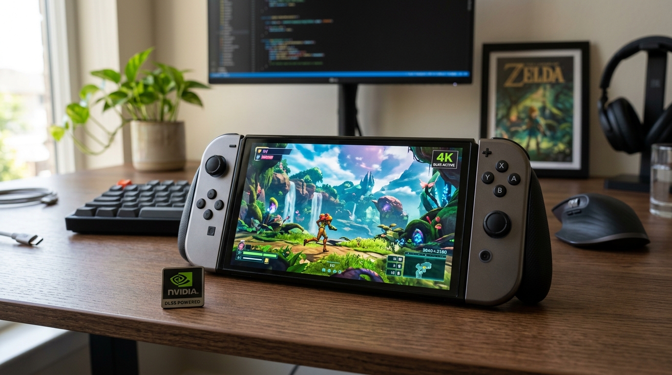 Nintendo Switch 2: a tecnologia da NVIDIA que permitirá ao novo console rodar jogos pesados em 4K na TV