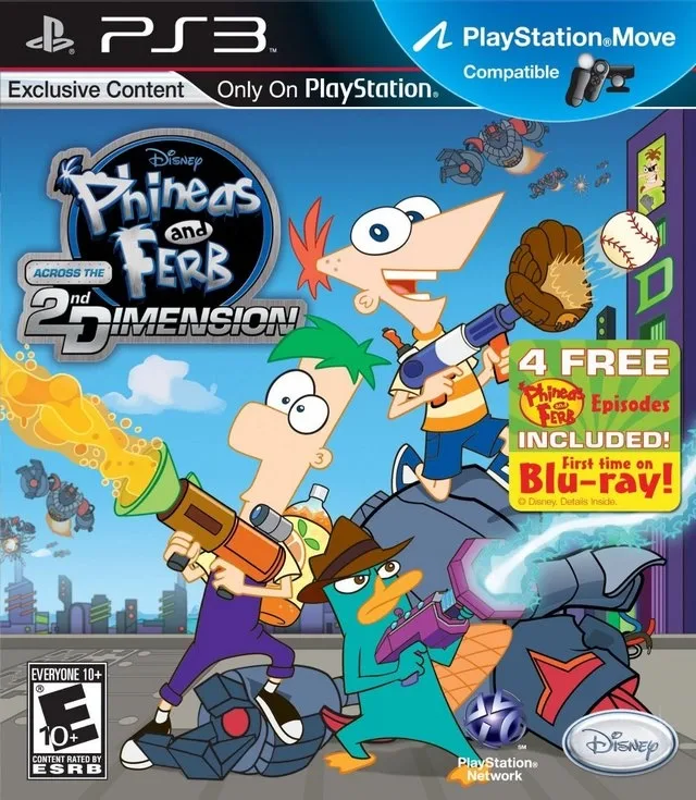 Phineas and Ferb: Across the 2nd Dimension