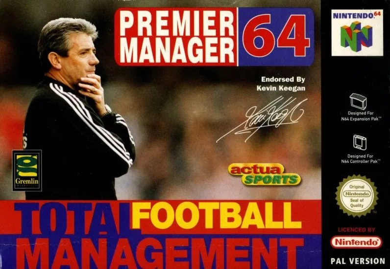 Premier Manager 64: Total Football Management