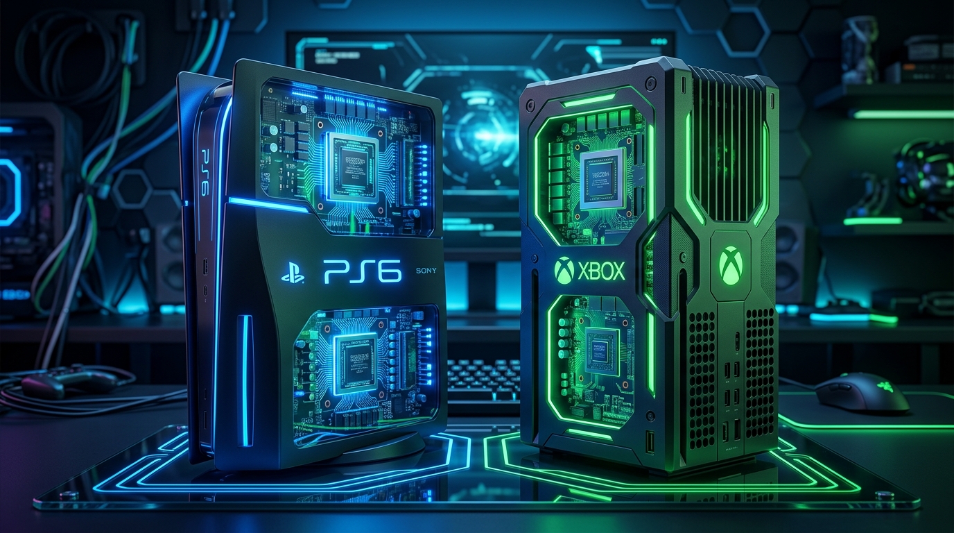 PlayStation 6 vs Novo Xbox: o vazamento de hardware da AMD que revela quem terá o console mais poderoso
