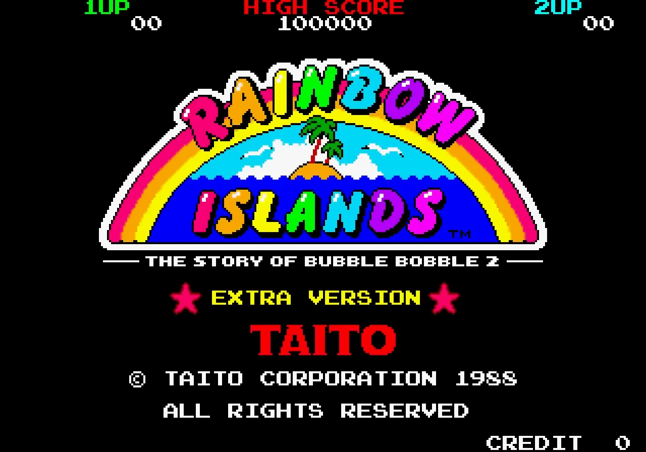 Rainbow Islands Extra