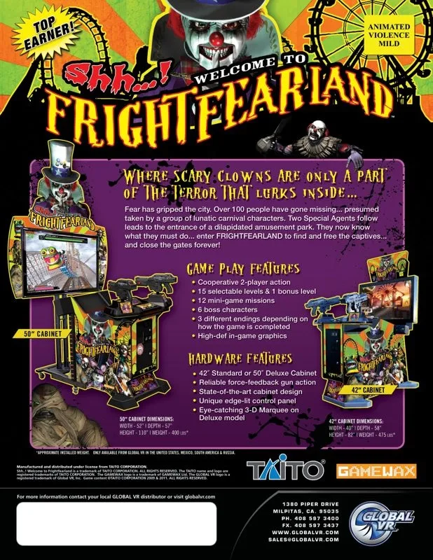Shh...! Welcome to Frightfearland