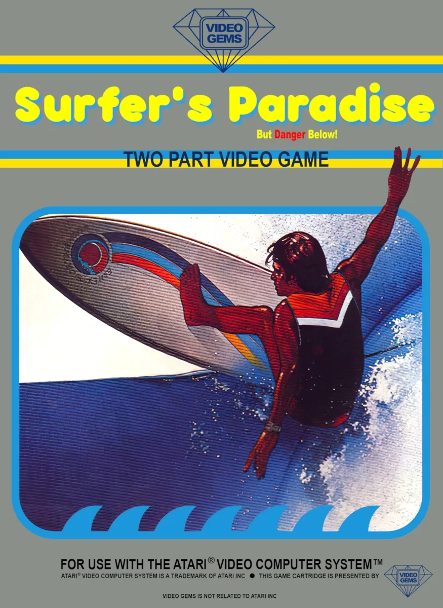 Surfer's Paradise But Danger Below!