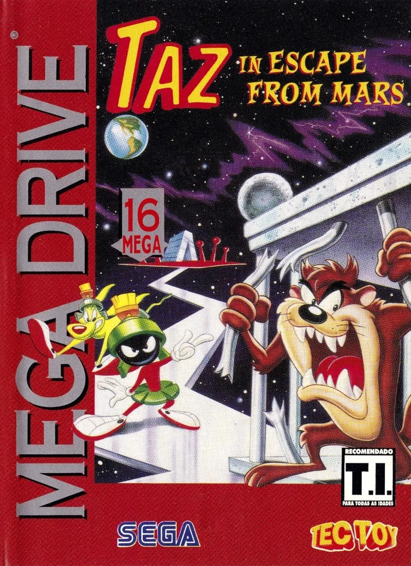 Taz in Escape from Mars