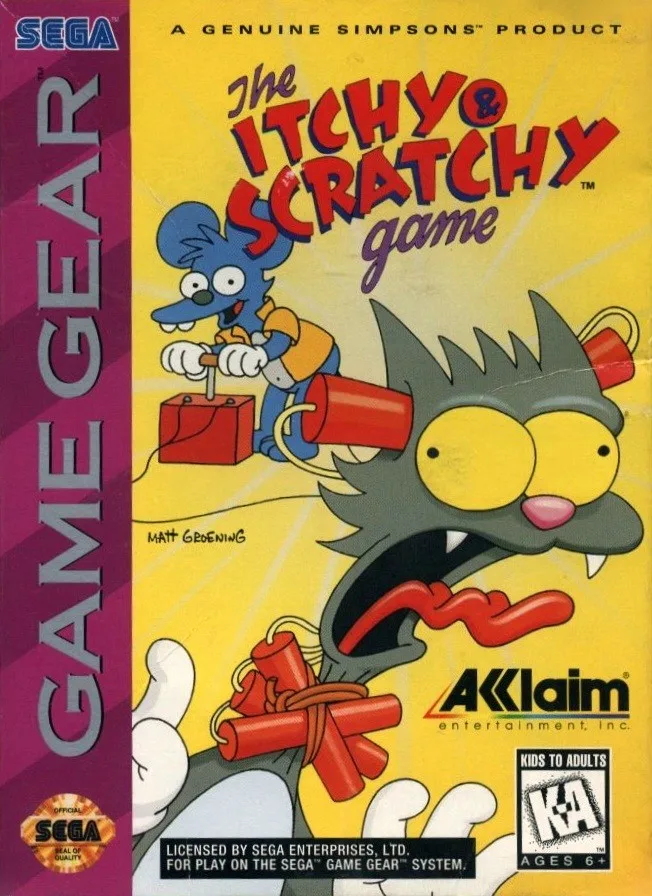 The Itchy & Scratchy Game