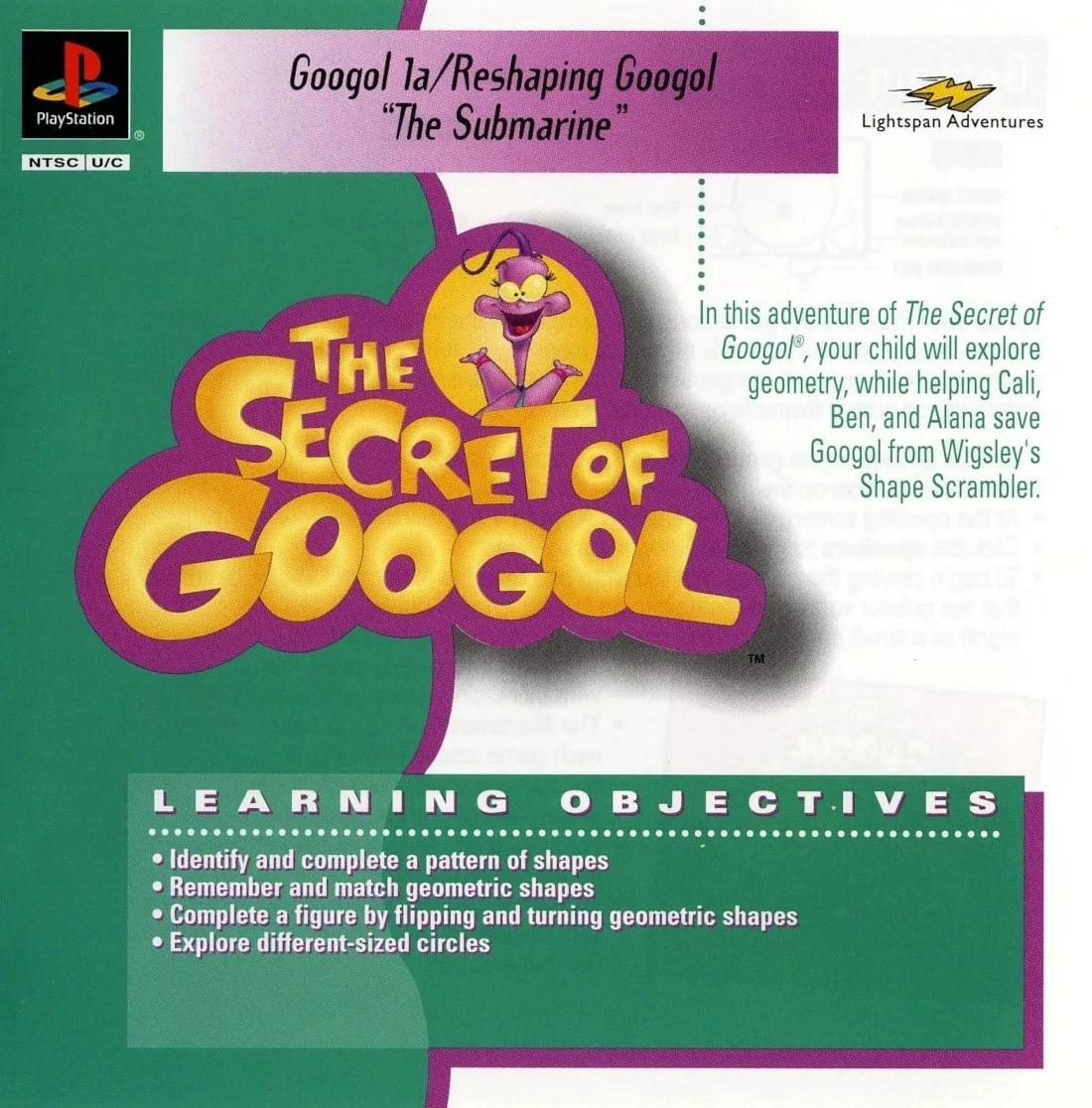 The Secret of Googol: Reshaping Googol 1a - The Submarine