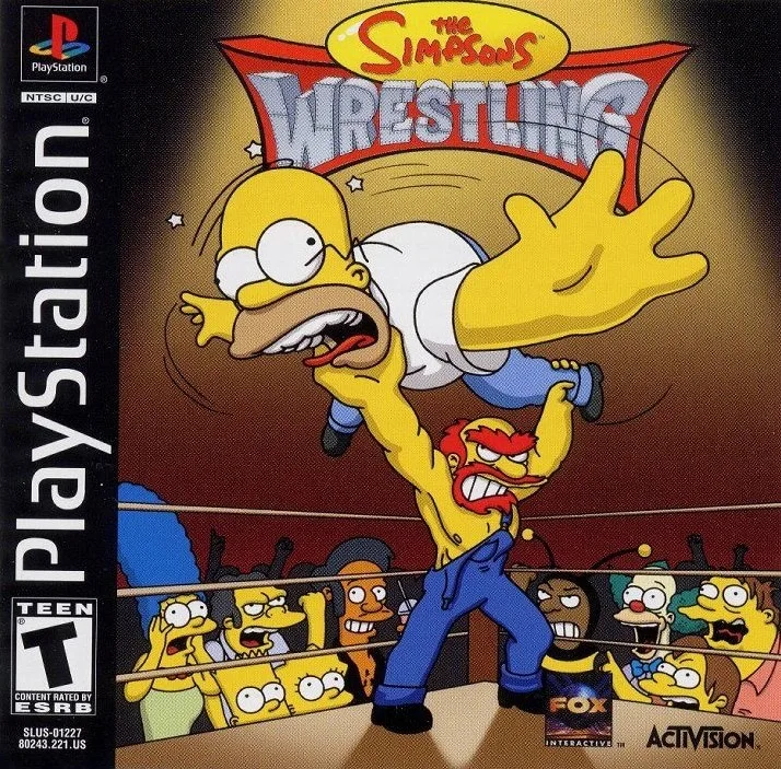 The Simpsons Wrestling