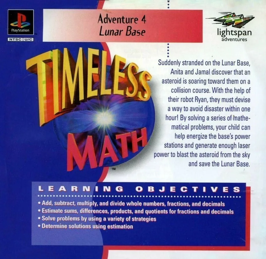 Timeless Math 4: Lunar Base