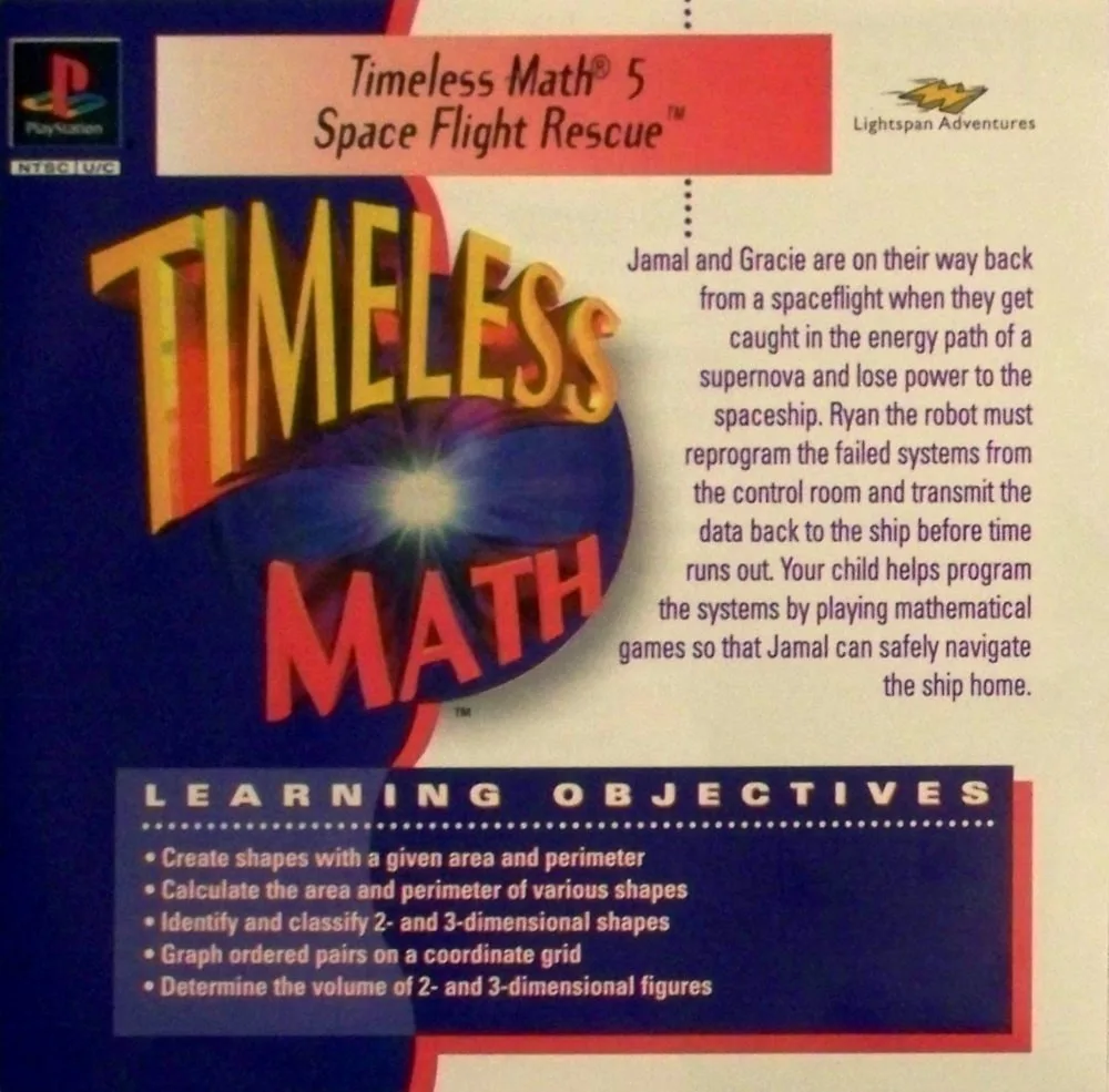 Timeless Math 5: Space Flight Rescue