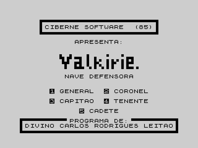 Valkirie - Nave Defensora