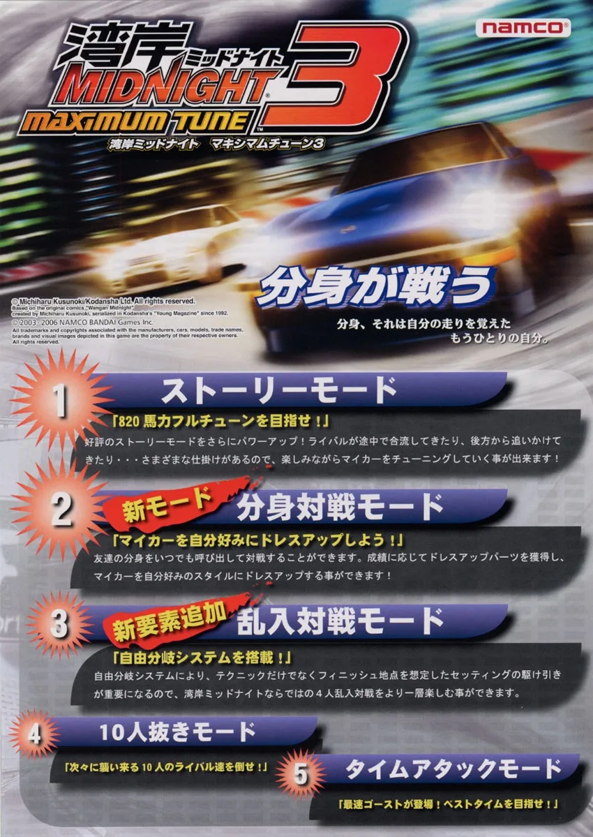Wangan Midnight Maximum Tune 3
