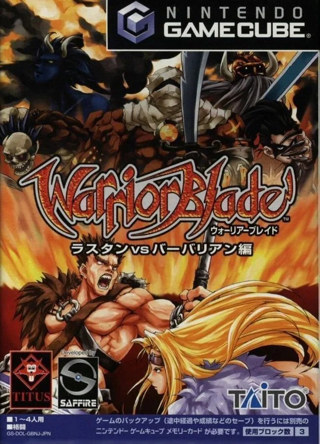 Warrior Blade: Rastan vs. Barbarian Hen