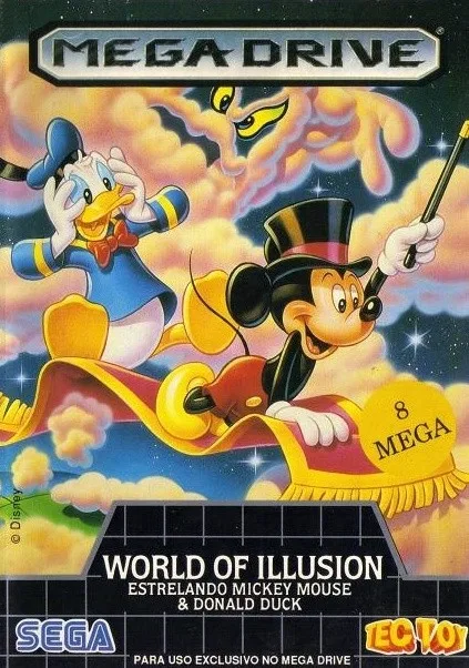 World of Illusion Estrelando Mickey Mouse & Donald Duck
