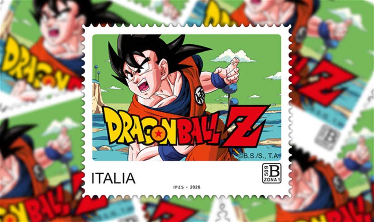 Italy issues Dragon Ball Z stamp featuring Goku