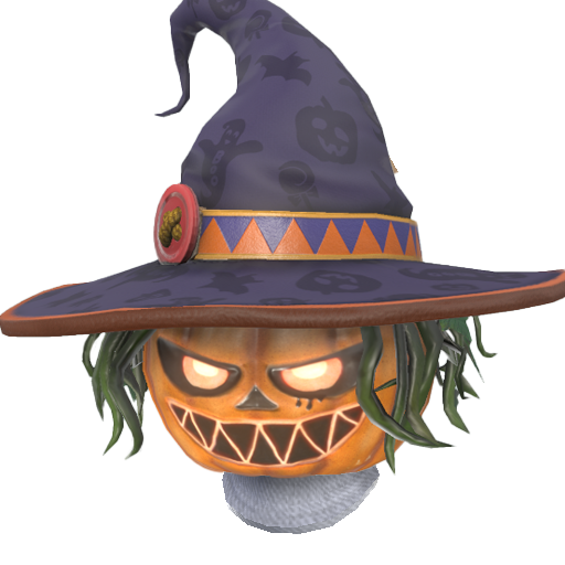 Jack-o'-Head armor with a pumpkin head and witch hat from the Monster Hunter Now Halloween 2026 event