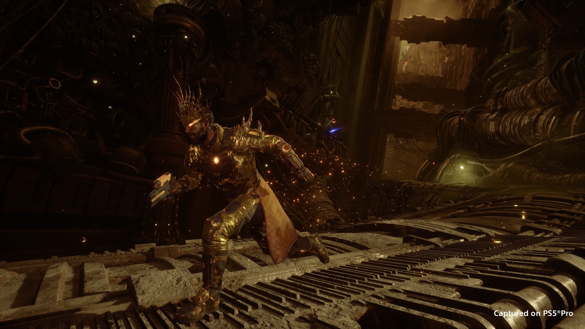 Pantalla de Carcosan Modifiers en Saros con protecciones, trials, balance de +30 y Crown Level