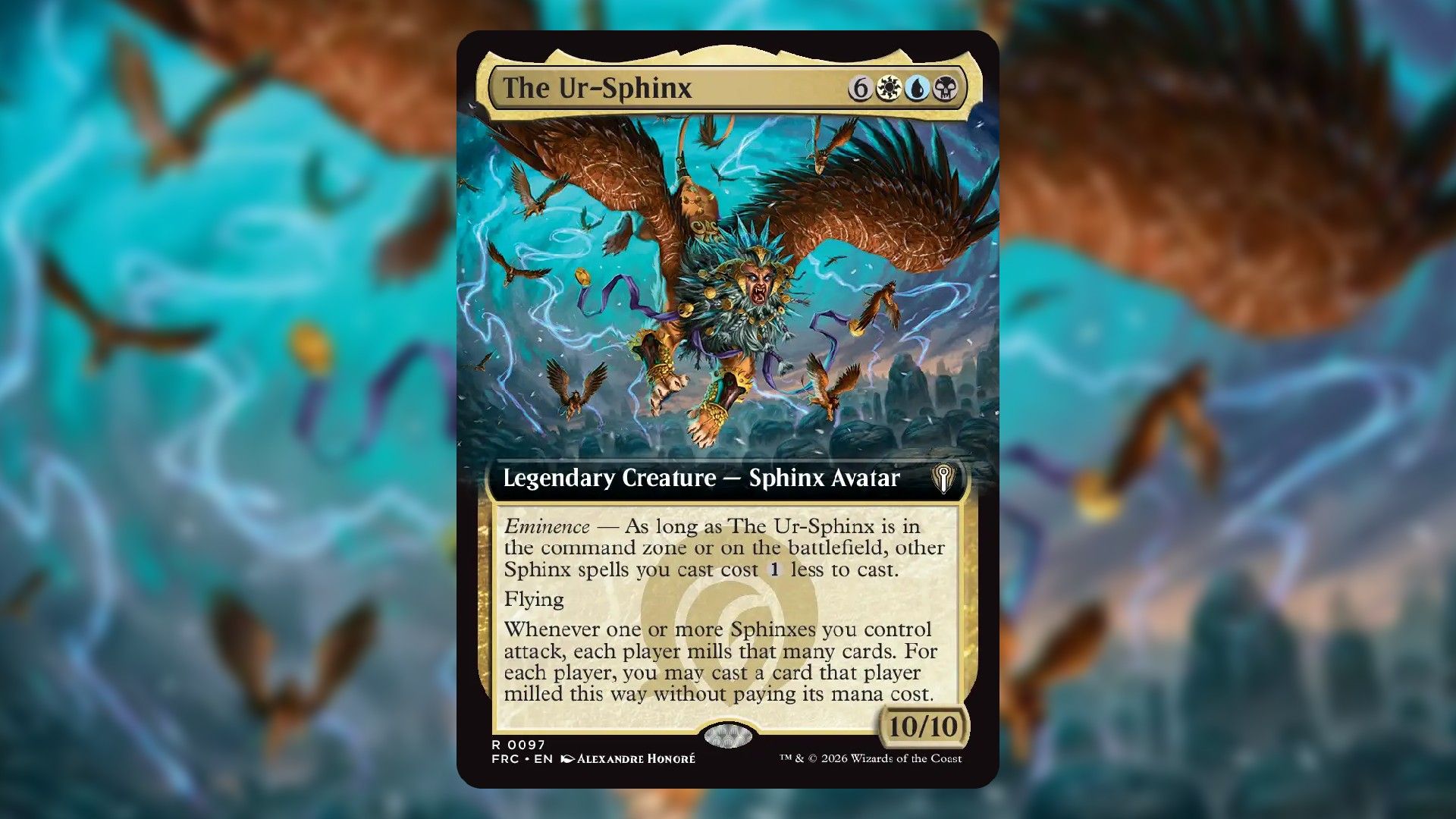 Carta The Ur-Sphinx de la expansión Reality Fracture de Magic: The Gathering